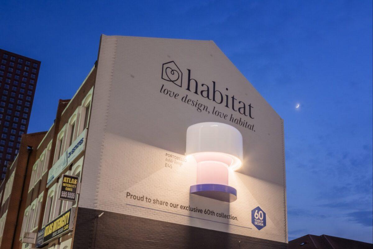 Habitat Lamp Illuminated Billboard