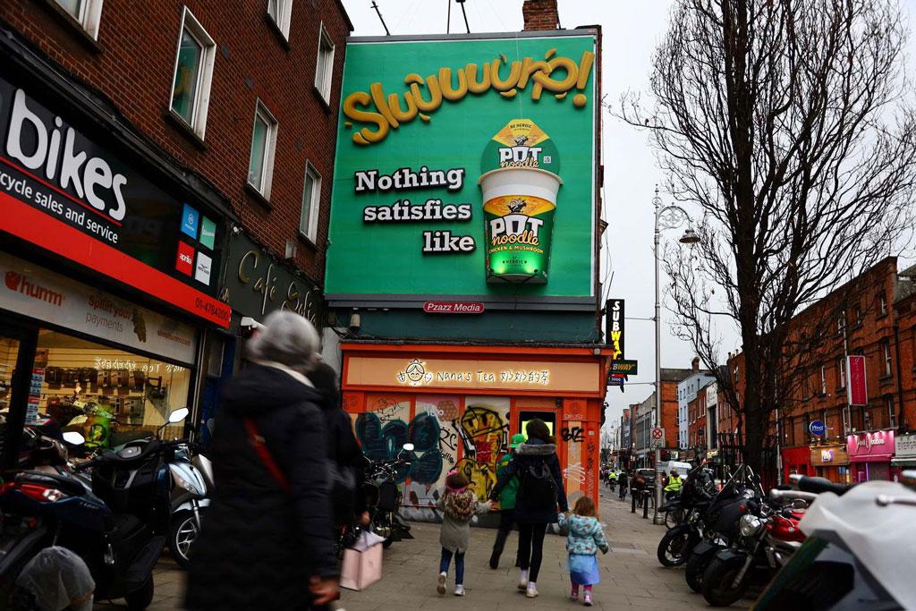 Pot Noodle 3D Billboard