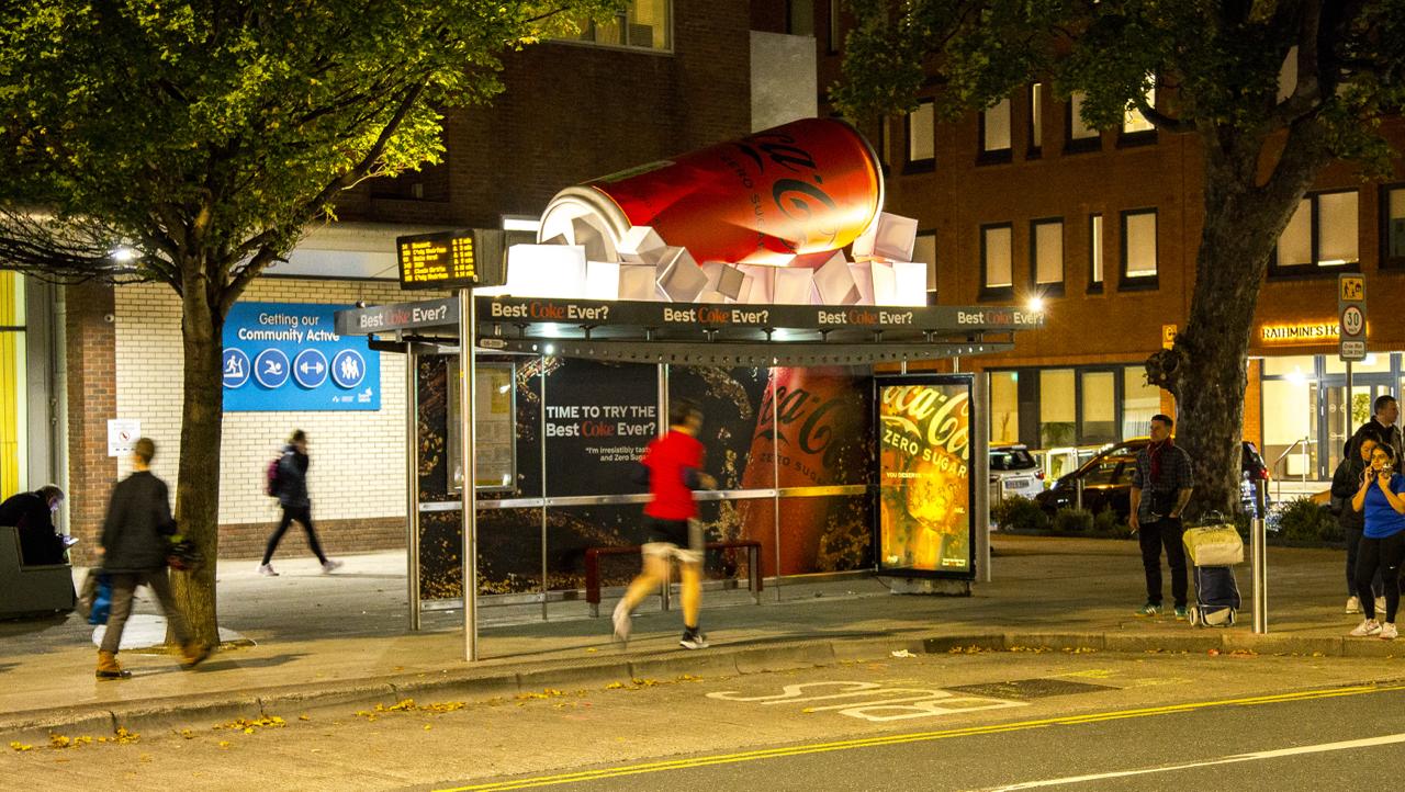 Bus Shelter Takeovers